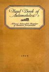 Hand Book of Automobiles - 1919