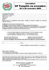 Fiche d'inscription - OP Tempête en Novembre - PSV