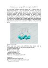 Fashion turquoise earrings $1.55 with coupon code AY4146