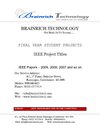 Dependable and Secure Computing IEEE Project Titles with Abstract, 2009 - 2010