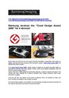 Samsung receives the "Good Design Award 2009" for 4 devices! 