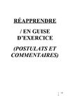 Réapprendre 