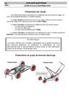 Leve Kart conception axe liaison pivot