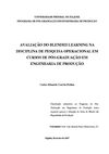 Dissertacao - 2007 -Avaliacao do Blended Learning - MOLINA