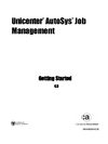 Autosys Job Management - Getting Started