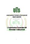 09. Lineamientos Generales de Bienestar Institucional UTS