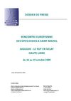 Dossier de Presse Rencontre Michaélique Européenne
