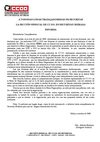 Comunicado de las Sección sindical de CC.OO. en Securitas (Vizcaya)