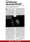 Les chasses... - Revue de presse