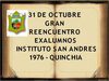 EXALUMNOS INSTITUTO SAN ANDRES QUINCHIA 1976