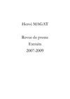 Revue de presse 2007- 2009