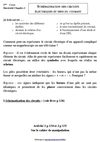 Schématisation des circuits électriques et sens du courant