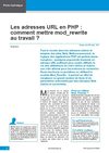 Les adresses URL en PHP : comment mettre Mod_Rewrite au travail