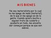 Mis bienes