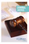 Criminal Justice Department Brochure