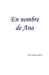 En nombre de Ana