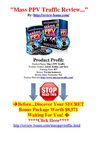 mass ppv traffic, mass ppv traffic bonus $8,571, mass ppv traffic review