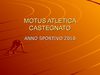 PROGRAMMA ATTIVITA' MOTUS ATLETICA 2010