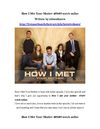 How I Met Your Mother s05e05 watch online