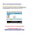 Chris Farrell-How To Create Website Email Video