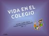 vida en el colegio 