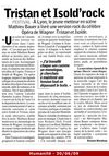 Tristan et... - Revue de presse