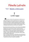 Fénella Lufrelin 3 premiers chapitres