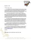 Reference letter from Sadie Ismay