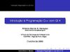 Introdução a programação C++ com Qt