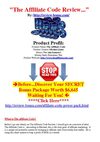 the affiliate code scam, the affiliate code bonus $6,645, the affiliate code review