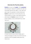 overview the Fluorite jewelry