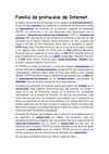 Familia de protocolos de Internet