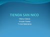 TIENDA SAN NICO