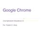 Acerca de google Chrome