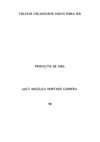PROYECTO DE VIDA