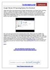 Google Chrome OS Operating System, Free Download