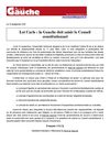 Commission éducation Parti de gauche : loi Carle