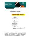 ACTIVIDADES DE AUDITORIA