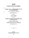 L'Acte de l'Amerique du Nord britannique, 1867 - British North America Act, 1867