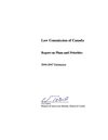 Law Commission of Canada - Report on Plans and Priorities 2006-2007 Estimates