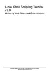 Linux Shell Scripting Tutorial -A Beginner's handbook