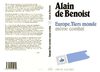 Europe-Tiers-monde, même combat - Alain de Benoist