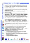 Programme Séminaire Coopération régionale et promotion du français