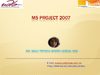MS PROJECT 2007