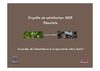 Enquête de satisfaction 2009 - Résultats