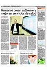Peruanos crean software y mejorar servicios de salud