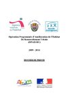 Tarascon en provence - Dossier de Presse : Opération Programmée d’Amélioration de l’Habitat de Renouvellement...