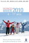 Catalogue des séjours de vacances - hiver 2010