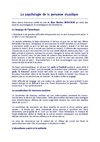 La psychologie de la personne alcoolique