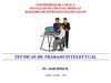 Técnicas de Trabajo Intelectual
